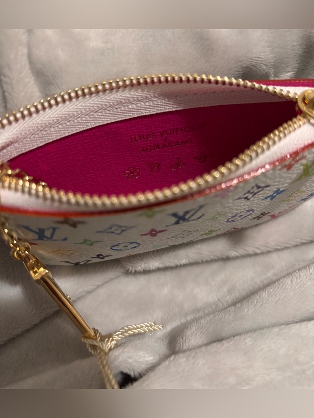 Louis Vuitton Multicolor Monogram Key Pouch - Picture 2 of 6